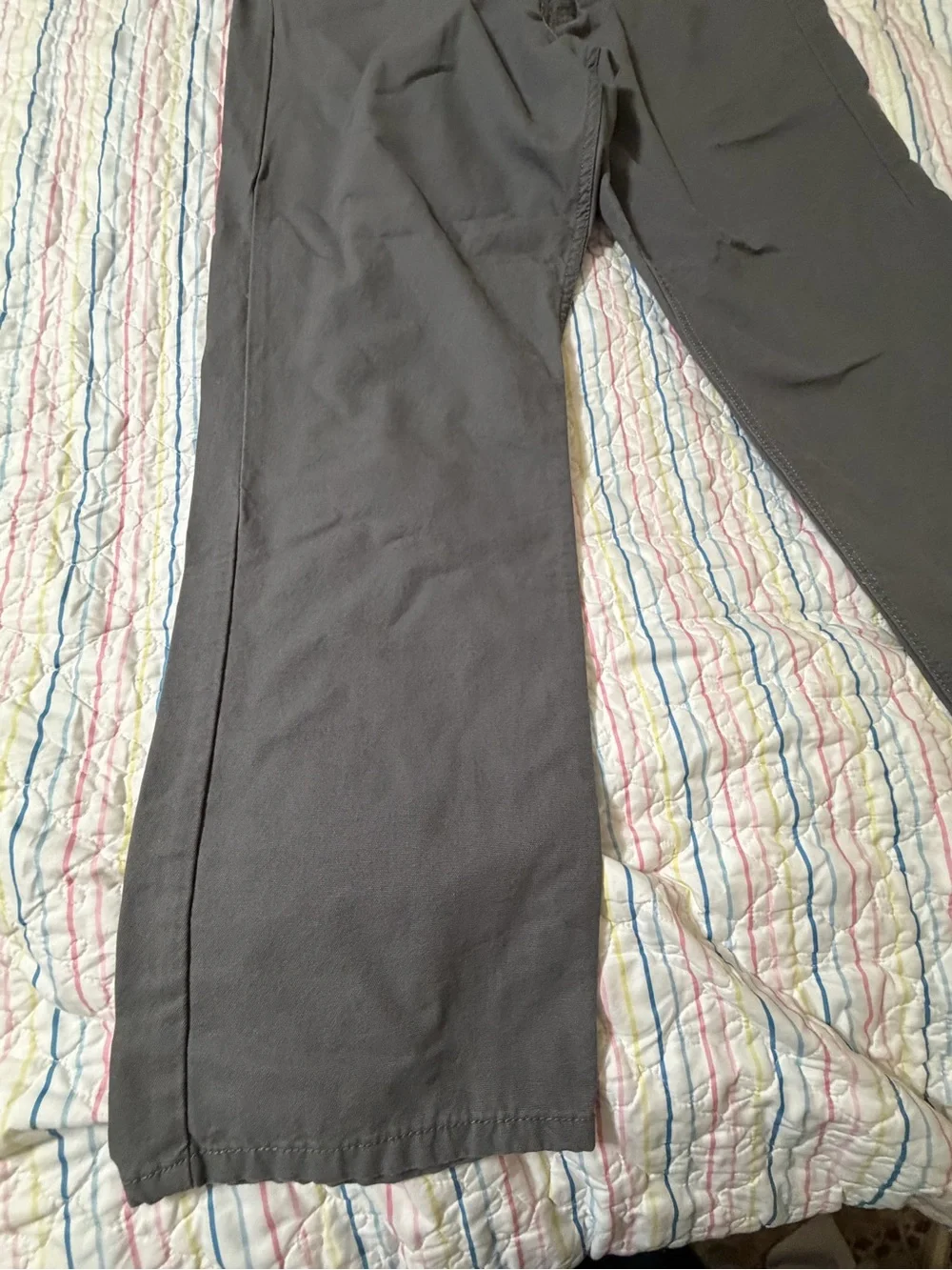 Men's Gray Casual Pants